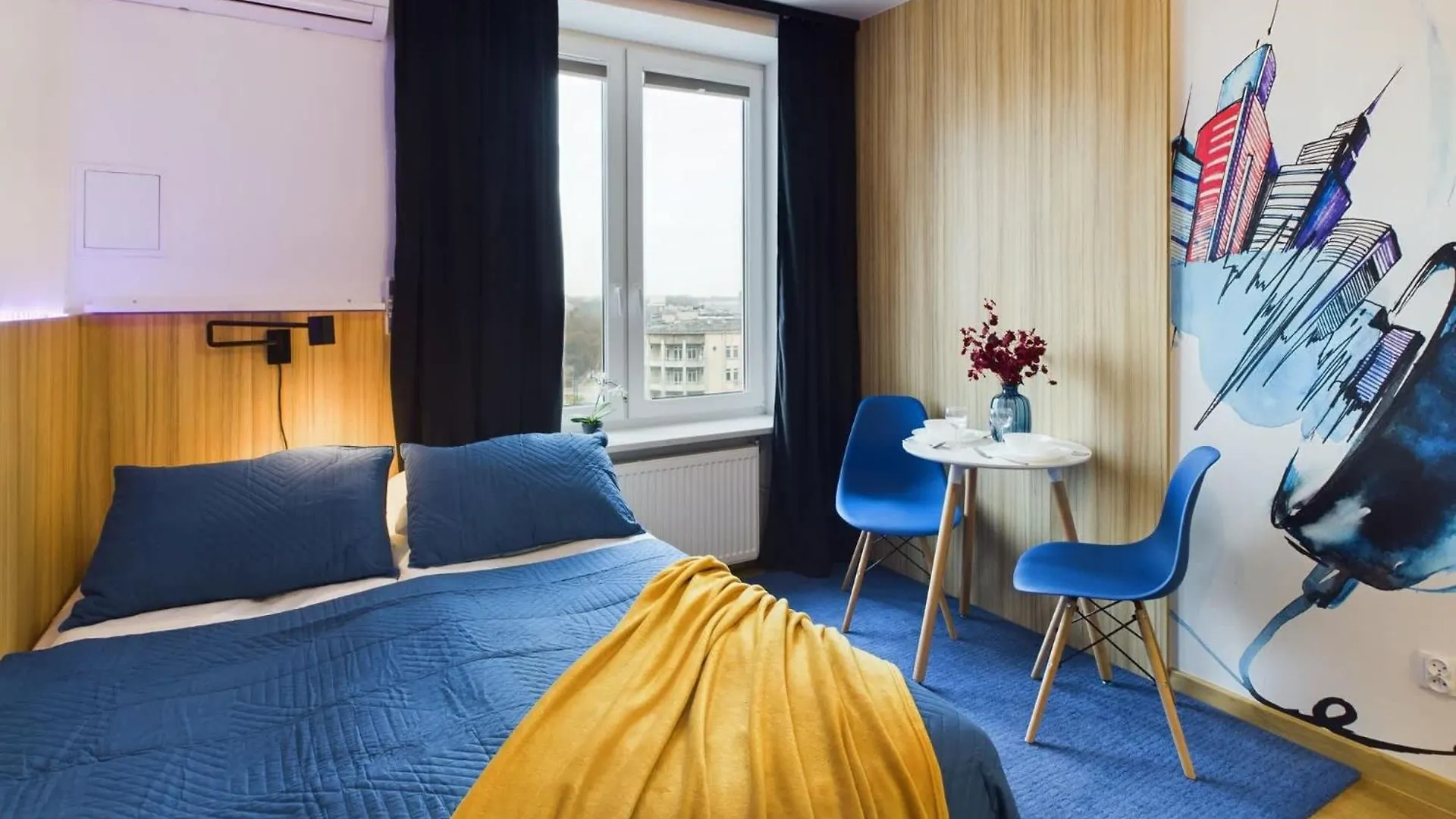 Modern Air-Conditioned Studio By Noclegi Renters Warschau